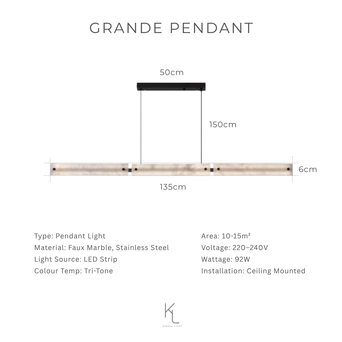 Explore Kiroen Light’s curated collection of modern lighting in Singapore, featuring pendant lights, ceiling lights, wall lamps, and minimalist LED fixtures. Designed for contemporary interiors, our lighting solutions blend style, function, and warmth for homes, cafes, and commercial spaces.