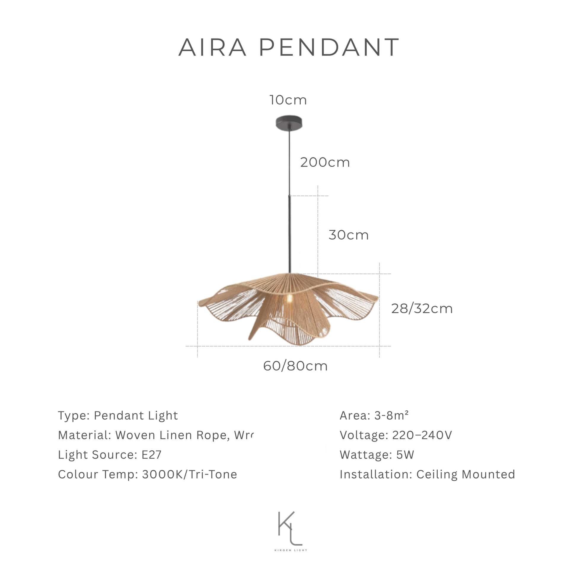 Explore Kiroen Light’s curated collection of modern lighting in Singapore, featuring pendant lights, ceiling lights, wall lamps, and minimalist LED fixtures. Designed for contemporary interiors, our lighting solutions blend style, function, and warmth for homes, cafes, and commercial spaces.