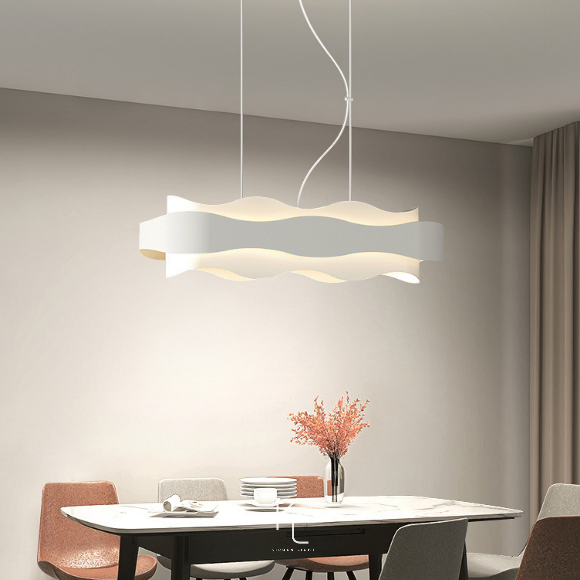 Explore Kiroen Light’s curated collection of modern lighting in Singapore, featuring pendant lights, ceiling lights, wall lamps, and minimalist LED fixtures. Designed for contemporary interiors, our lighting solutions blend style, function, and warmth for homes, cafes, and commercial spaces.