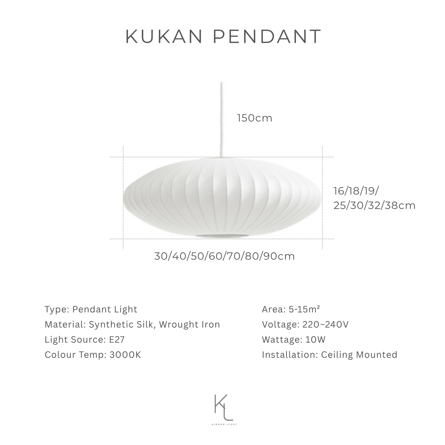 Explore Kiroen Light’s curated collection of modern lighting in Singapore, featuring pendant lights, ceiling lights, wall lamps, and minimalist LED fixtures. Designed for contemporary interiors, our lighting solutions blend style, function, and warmth for homes, cafes, and commercial spaces.