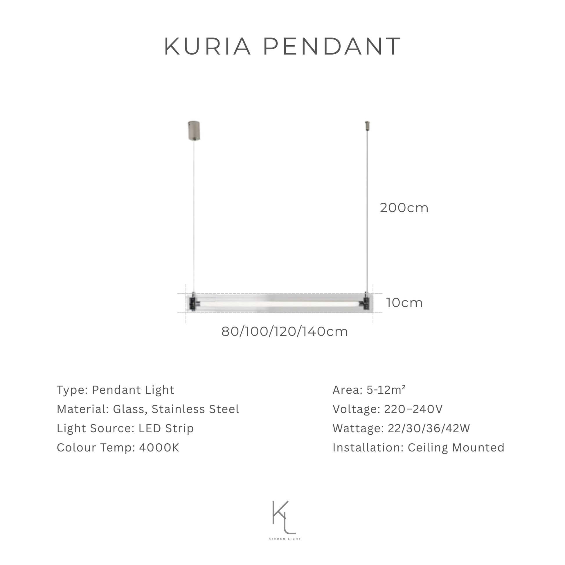 Explore Kiroen Light’s curated collection of modern lighting in Singapore, featuring pendant lights, ceiling lights, wall lamps, and minimalist LED fixtures. Designed for contemporary interiors, our lighting solutions blend style, function, and warmth for homes, cafes, and commercial spaces.