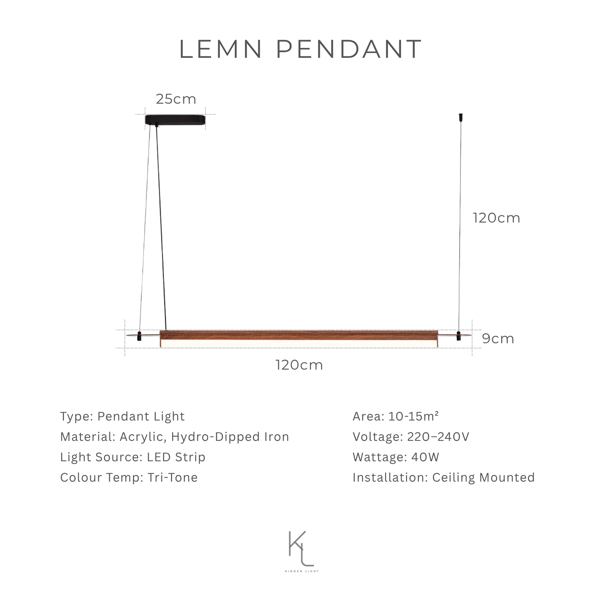 Explore Kiroen Light’s curated collection of modern lighting in Singapore, featuring pendant lights, ceiling lights, wall lamps, and minimalist LED fixtures. Designed for contemporary interiors, our lighting solutions blend style, function, and warmth for homes, cafes, and commercial spaces.