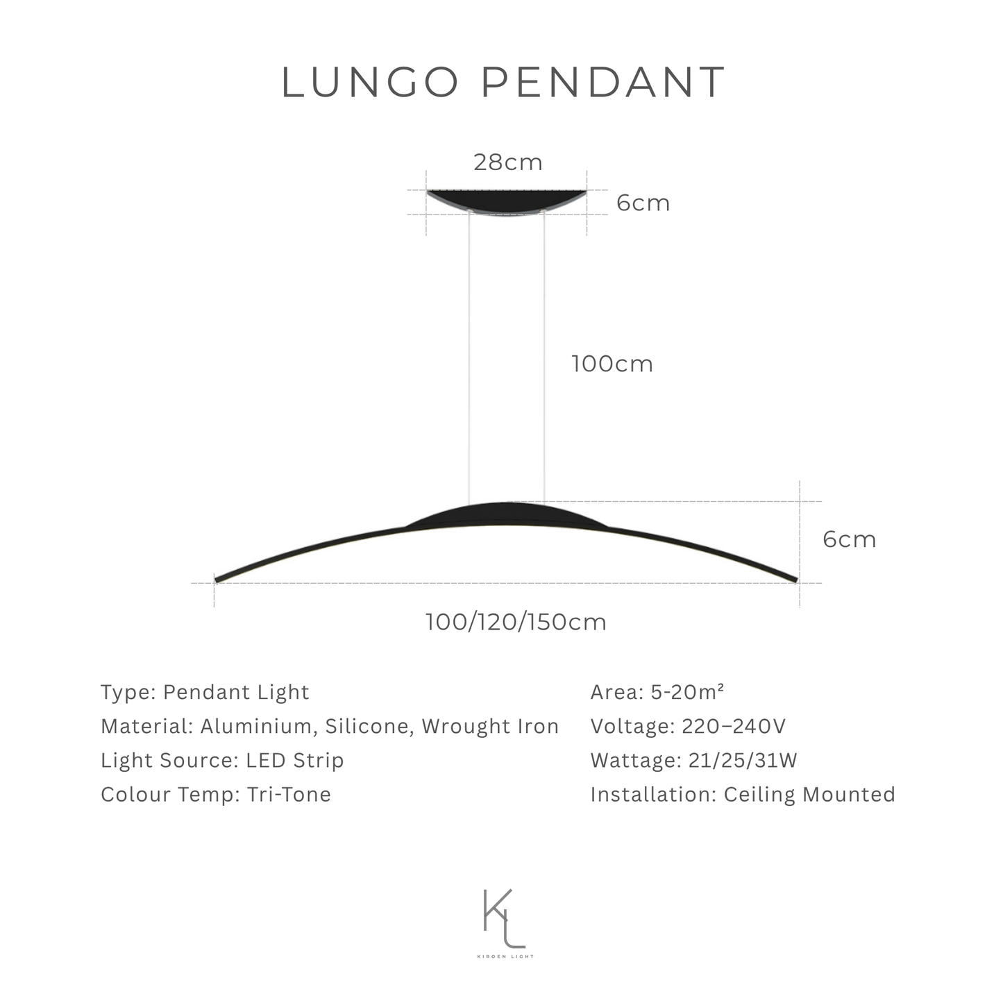 Explore Kiroen Light’s curated collection of modern lighting in Singapore, featuring pendant lights, ceiling lights, wall lamps, and minimalist LED fixtures. Designed for contemporary interiors, our lighting solutions blend style, function, and warmth for homes, cafes, and commercial spaces.