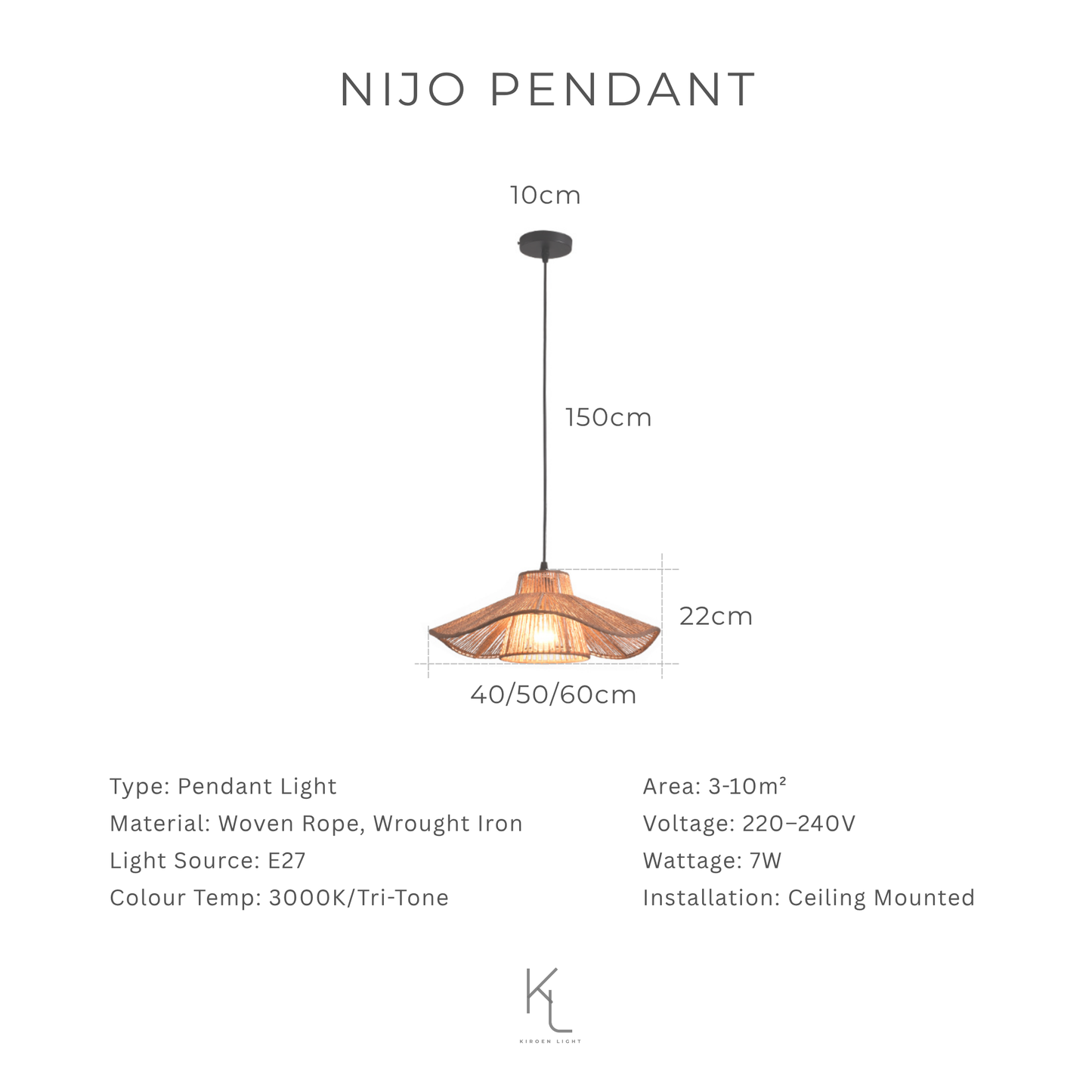 Explore Kiroen Light’s curated collection of modern lighting in Singapore, featuring pendant lights, ceiling lights, wall lamps, and minimalist LED fixtures. Designed for contemporary interiors, our lighting solutions blend style, function, and warmth for homes, cafes, and commercial spaces.