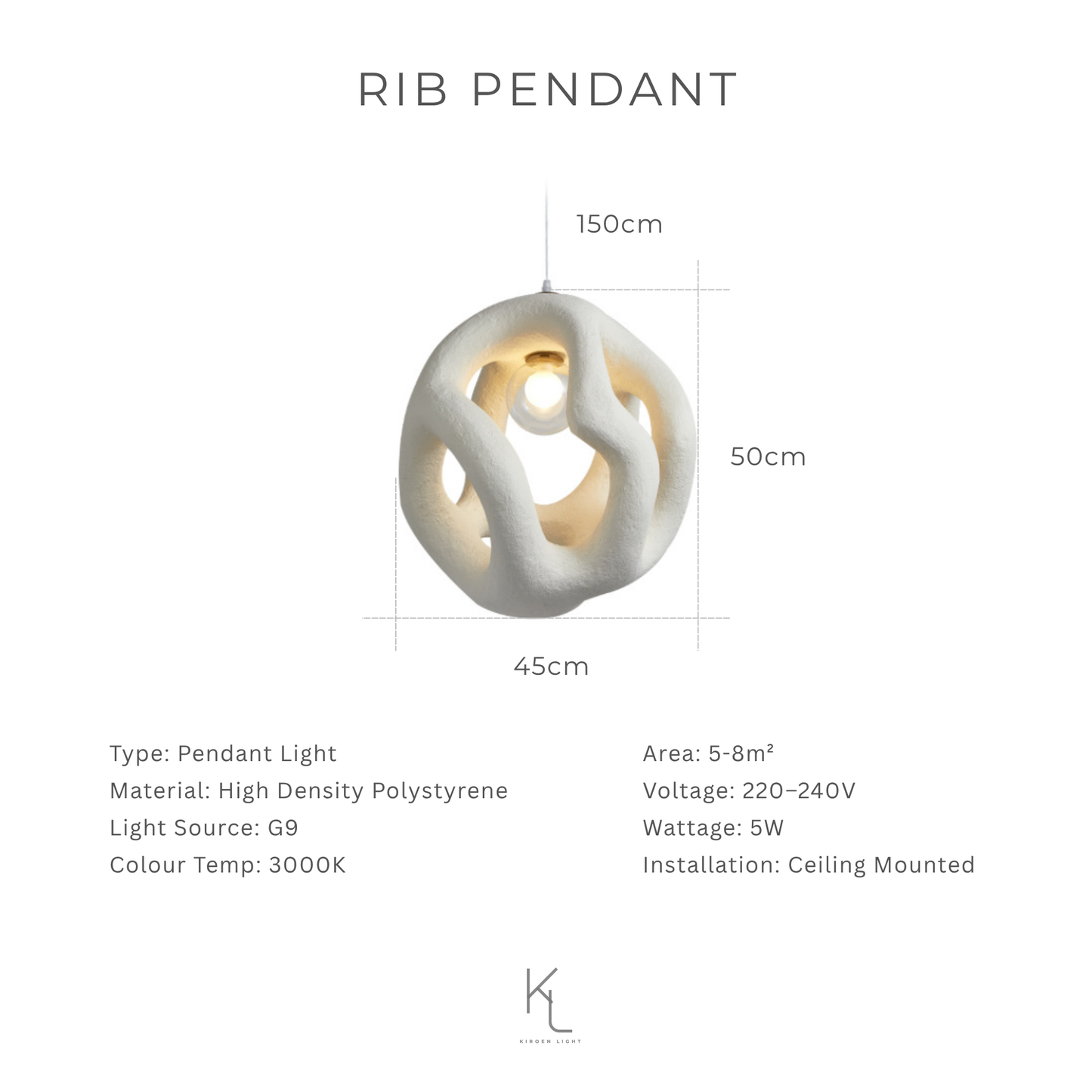Explore Kiroen Light’s curated collection of modern lighting in Singapore, featuring pendant lights, ceiling lights, wall lamps, and minimalist LED fixtures. Designed for contemporary interiors, our lighting solutions blend style, function, and warmth for homes, cafes, and commercial spaces.