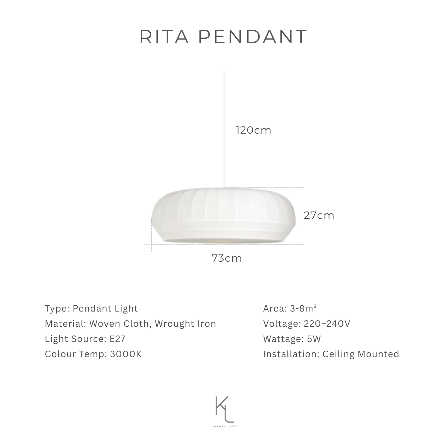 Explore Kiroen Light’s curated collection of modern lighting in Singapore, featuring pendant lights, ceiling lights, wall lamps, and minimalist LED fixtures. Designed for contemporary interiors, our lighting solutions blend style, function, and warmth for homes, cafes, and commercial spaces.