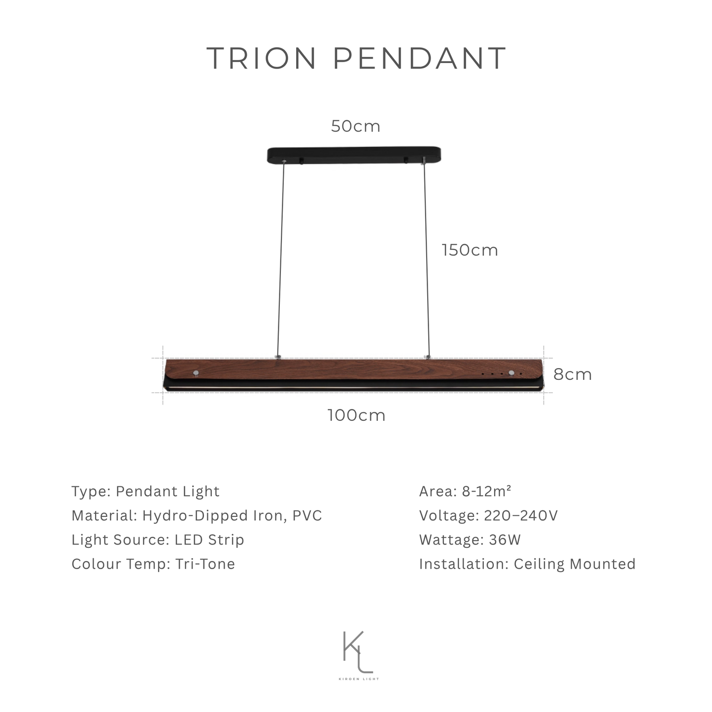 Explore Kiroen Light’s curated collection of modern lighting in Singapore, featuring pendant lights, ceiling lights, wall lamps, and minimalist LED fixtures. Designed for contemporary interiors, our lighting solutions blend style, function, and warmth for homes, cafes, and commercial spaces.