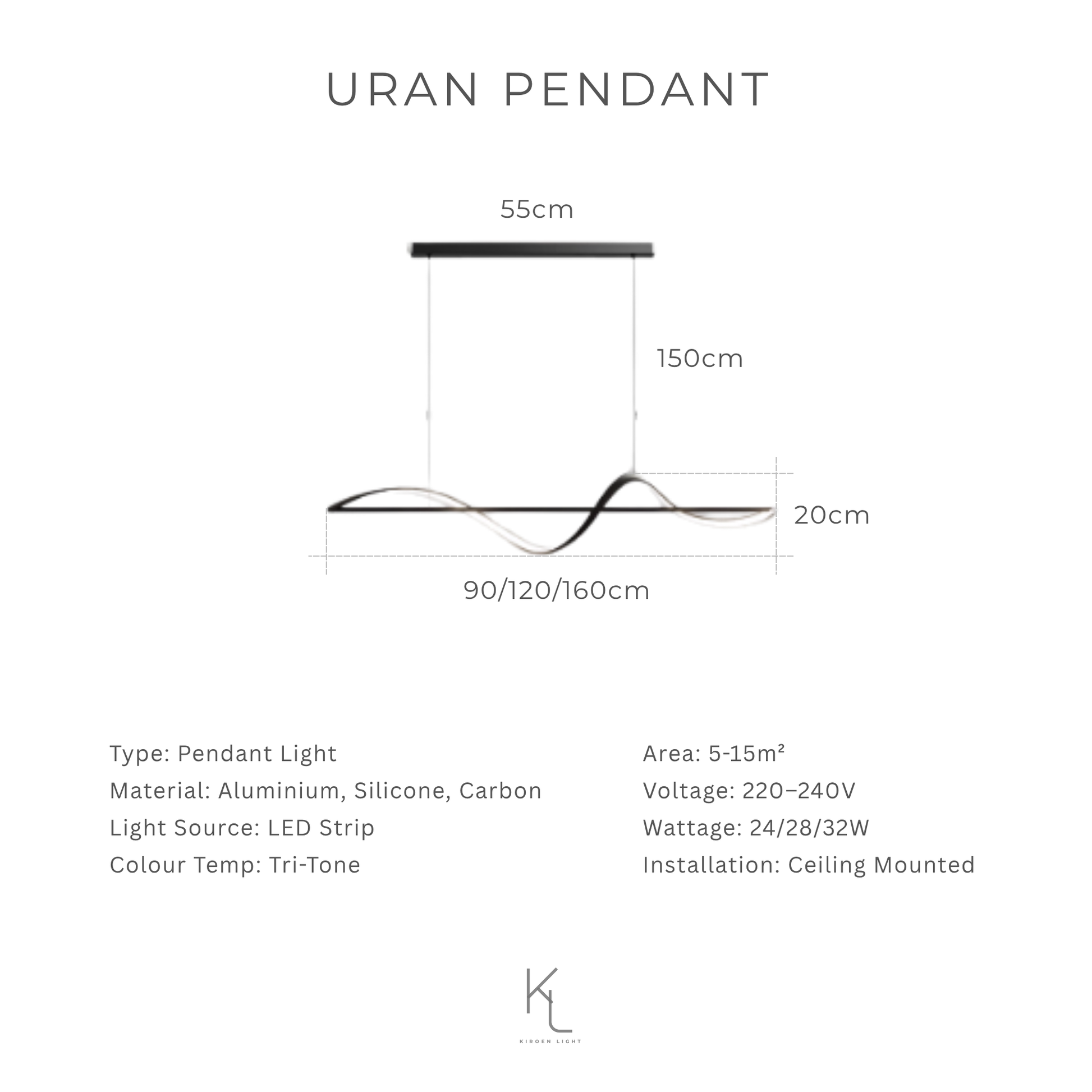 Explore Kiroen Light’s curated collection of modern lighting in Singapore, featuring pendant lights, ceiling lights, wall lamps, and minimalist LED fixtures. Designed for contemporary interiors, our lighting solutions blend style, function, and warmth for homes, cafes, and commercial spaces.