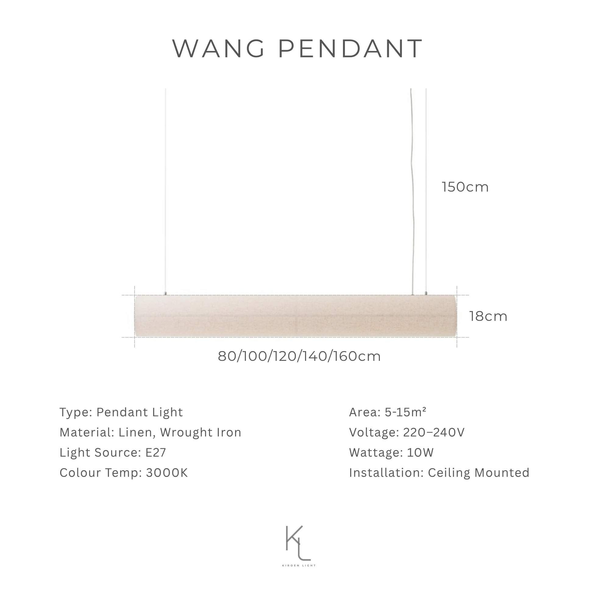 Explore Kiroen Light’s curated collection of modern lighting in Singapore, featuring pendant lights, ceiling lights, wall lamps, and minimalist LED fixtures. Designed for contemporary interiors, our lighting solutions blend style, function, and warmth for homes, cafes, and commercial spaces.