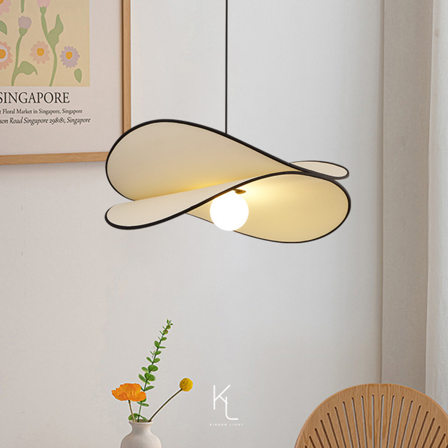 Explore Kiroen Light’s curated collection of modern lighting in Singapore, featuring pendant lights, ceiling lights, wall lamps, and minimalist LED fixtures. Designed for contemporary interiors, our lighting solutions blend style, function, and warmth for homes, cafes, and commercial spaces.